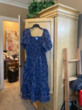 Draper James floral midi Dress xxl